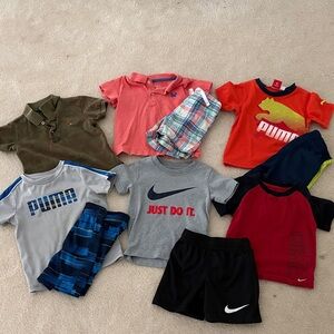 Nike Kids Matching Set - Gray and Black
